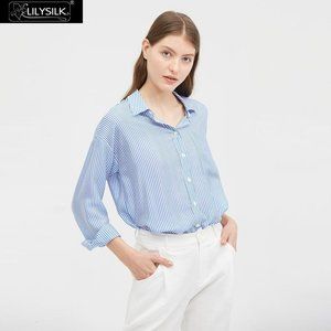 Women's Long Sleeve Striped Ladies